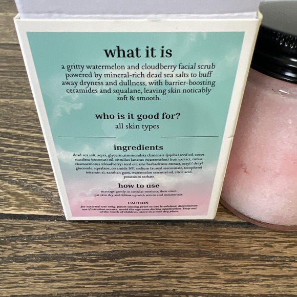 Dallas & James Watermelon Dream Saltwater Scrub W/Cloudberry 4.2‎ Oz Exp 2027 - Picture 4 of 4